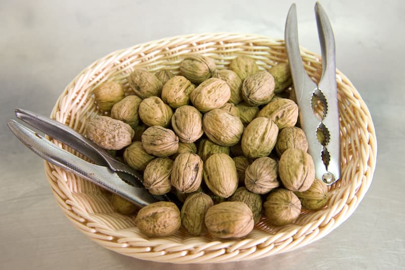 Plato de nueces
